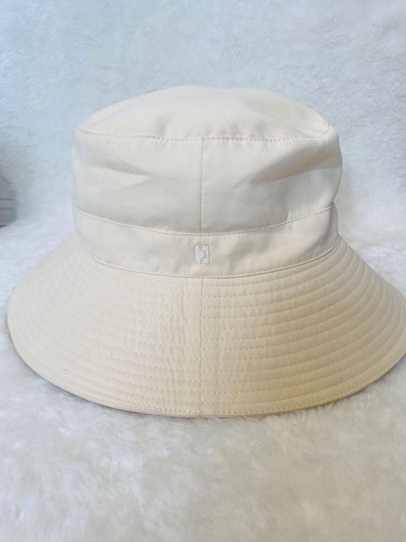 HERMES エルメス バケットハット 帽子 サイズ57 ホワイト系