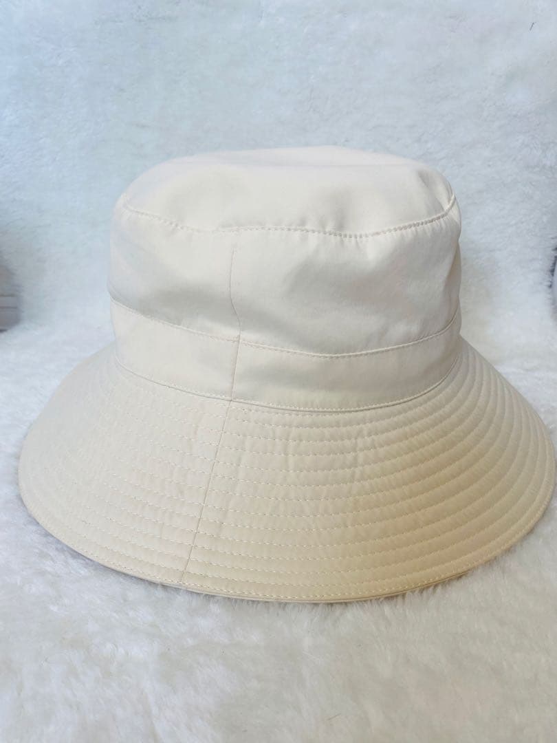 HERMES エルメス バケットハット 帽子 サイズ57 ホワイト系
