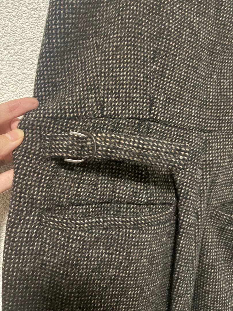 AURALEE／2022AW／WOOL TWEED OVERALL