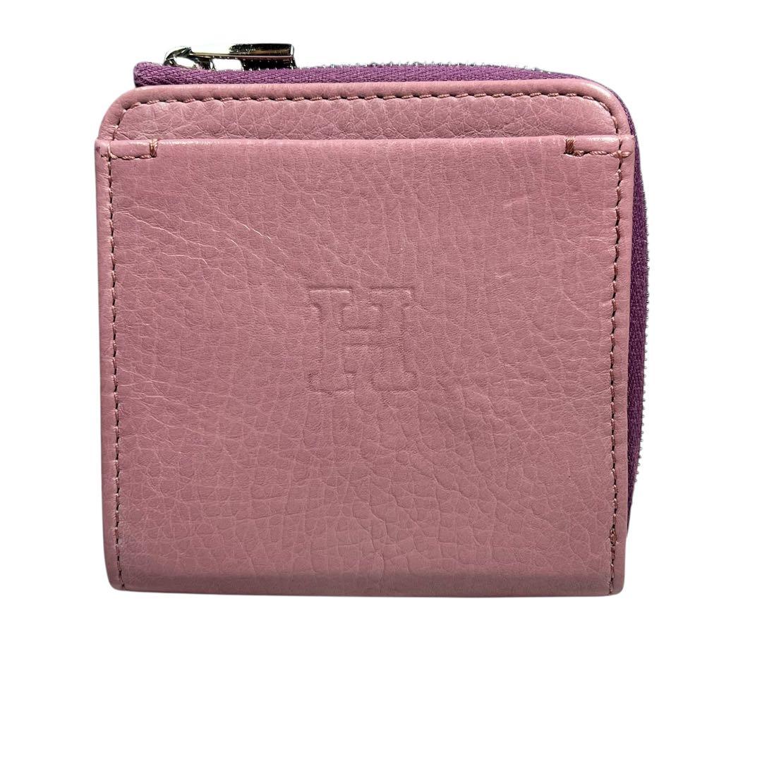 未使用　ヒロフ　プラティカ　ケース レザー コンパクト ウォレット 本革