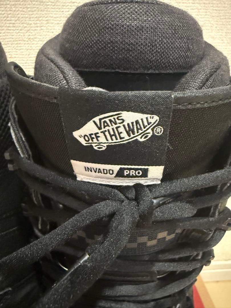 VANS INVADO PRO ブラック スノーボードブーツ