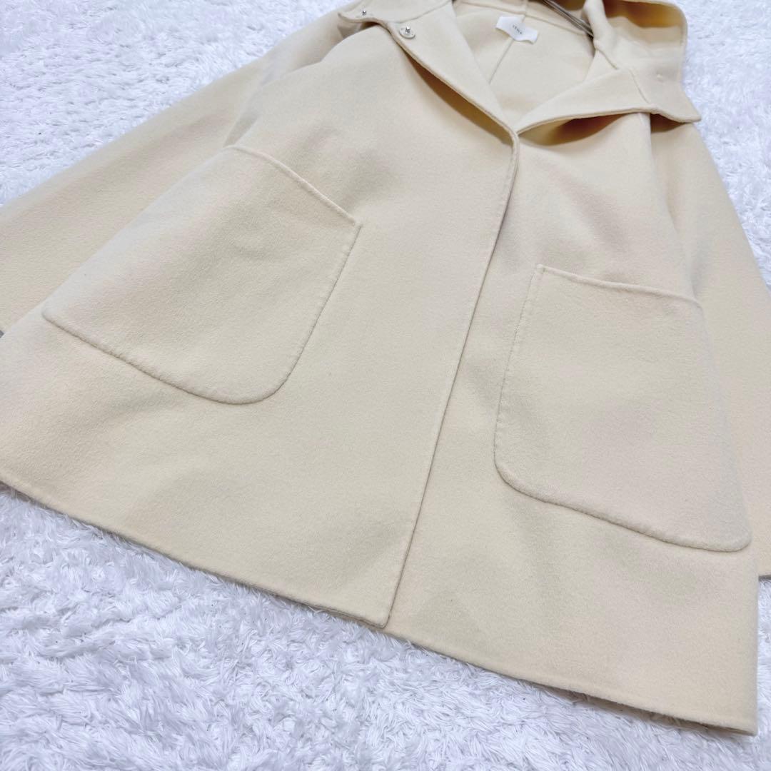 【最終価格】美品✨イエナ 23AW SUPER120 ダブルフェイスコート 38