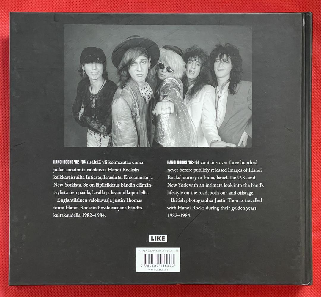 【絶版・入手困難】ハノイロックス HANOI ROCKS '82-'84 写真集