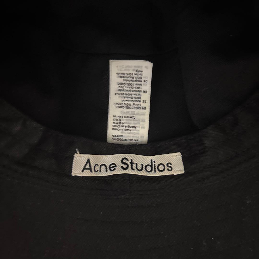 ACNE STUDIOS Acne Studios ブラック バケットハット