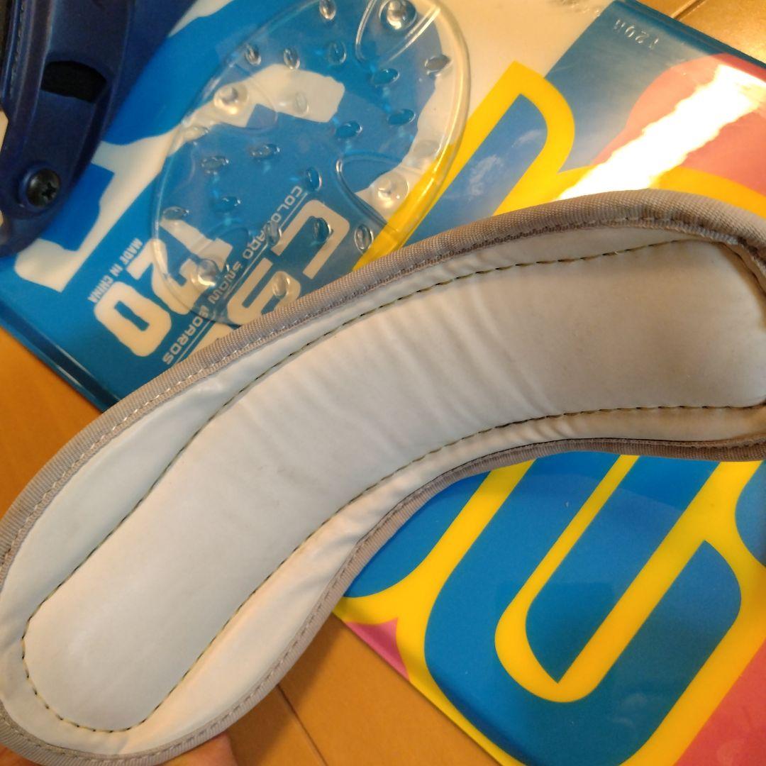 CSB ジュニア スノーボードセット 120 サロモン ビンディング付き キッズ