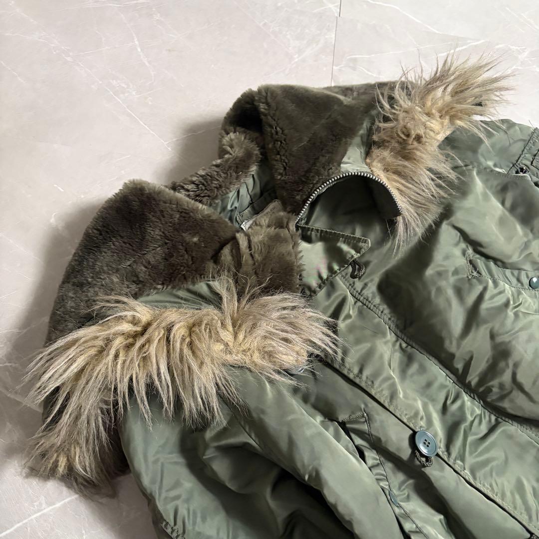 USA製　ALPHA フライトジャケット　N-2B Lサイズ　短丈　y2k