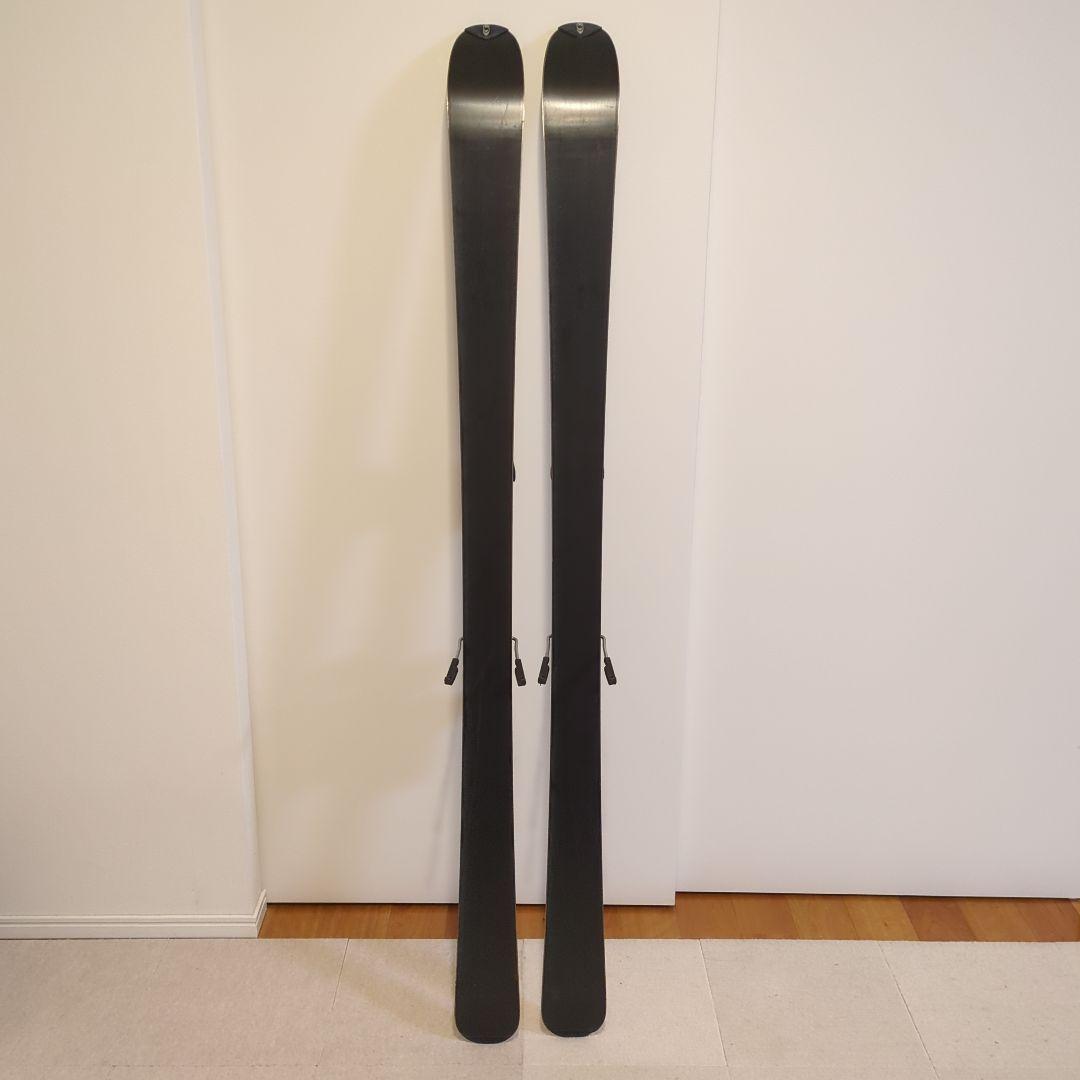 Salomon スキー板 シルバー/ブルー バインディング付き