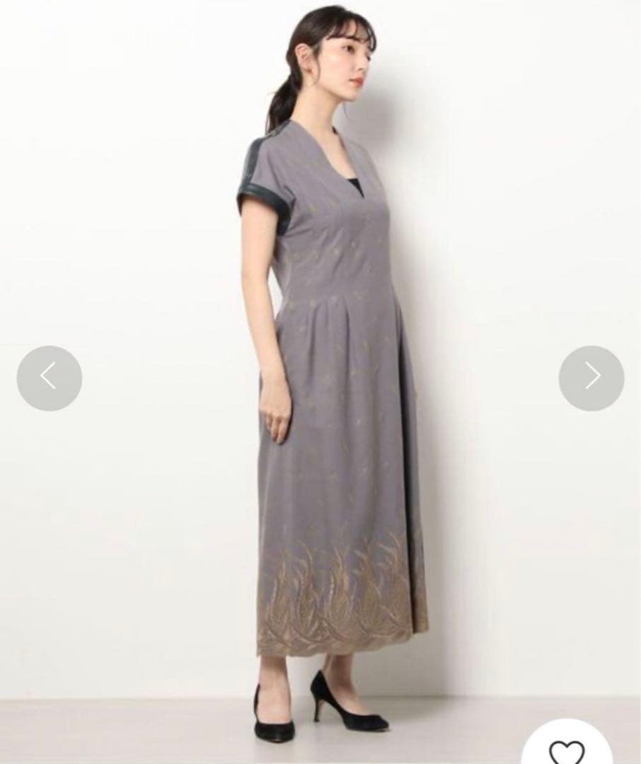 MURRAL 刺繍 ワンピース