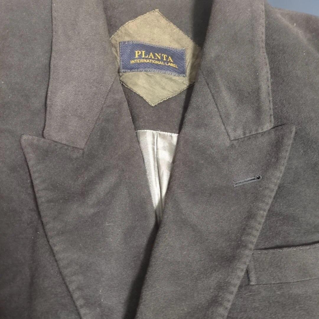 PLANTA　ダブルブレスト　ロングチェスターコート　アンゴラ ツバメ　　46