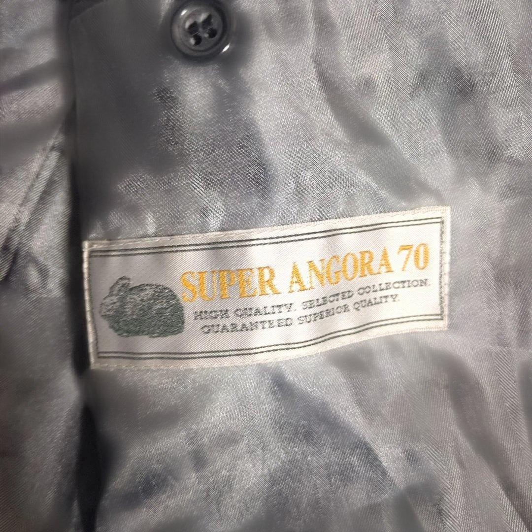 PLANTA　ダブルブレスト　ロングチェスターコート　アンゴラ ツバメ　　46