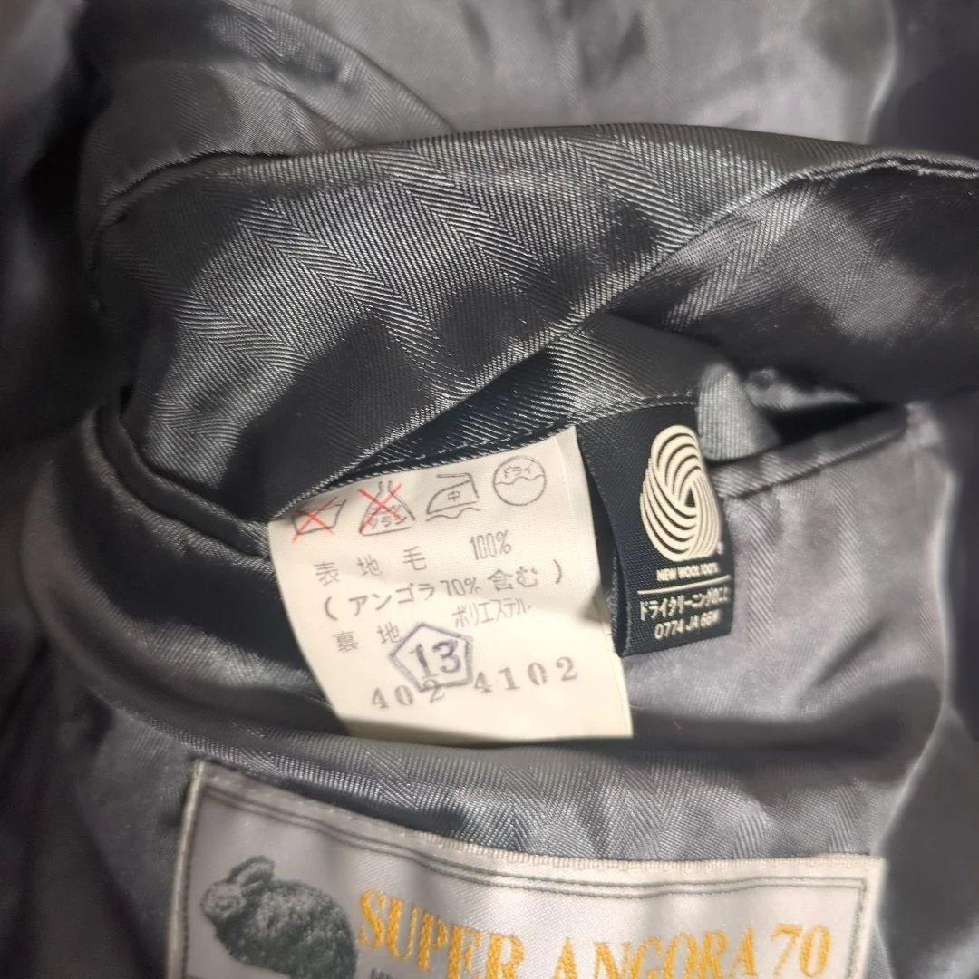 PLANTA　ダブルブレスト　ロングチェスターコート　アンゴラ ツバメ　　46