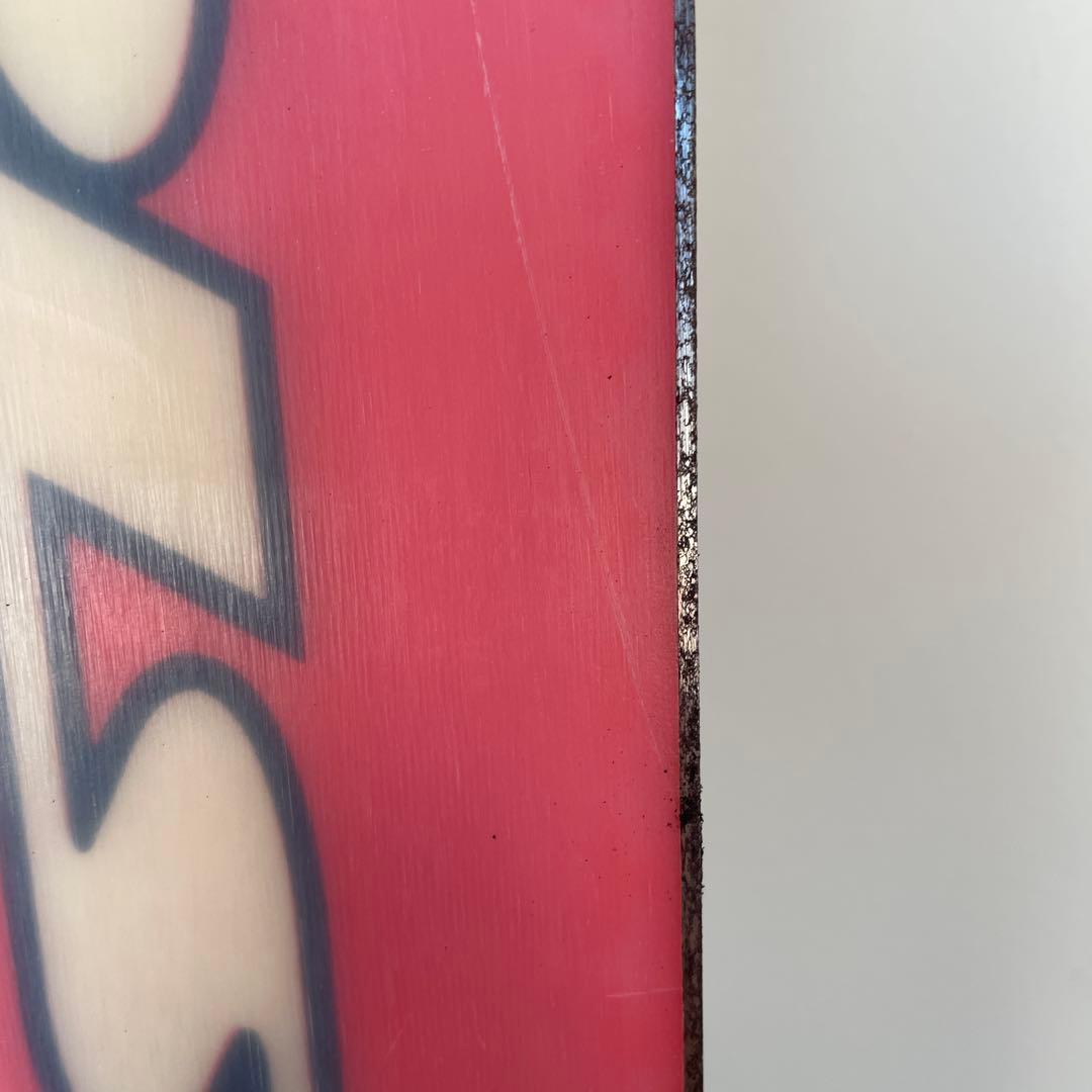 Stöckli スキー板 シルバー/オレンジ/紫 バインディング付き