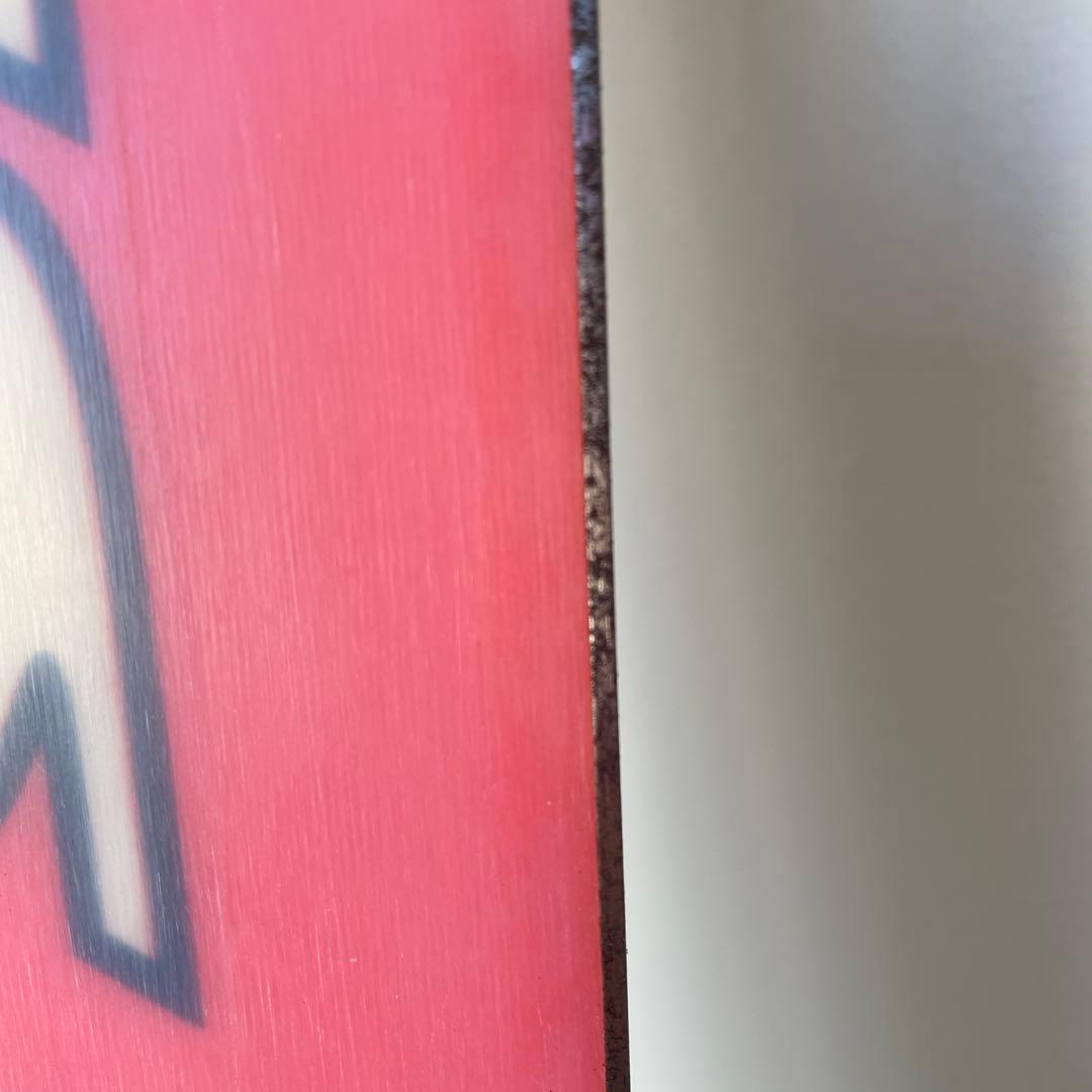 Stöckli スキー板 シルバー/オレンジ/紫 バインディング付き