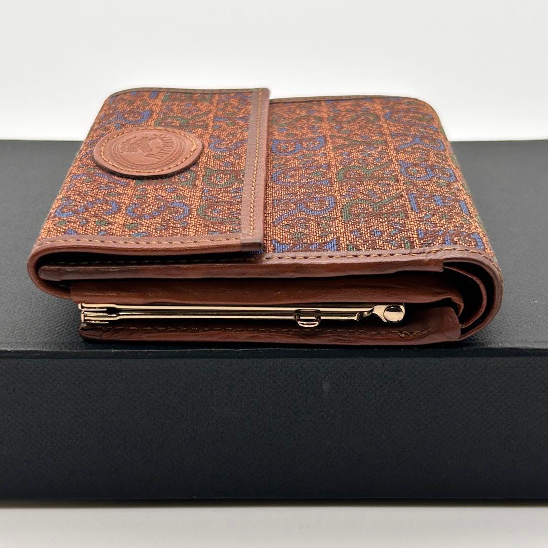 ✨レア美品✨ BURBERRY 三つ折り財布 がま口 ヴィンテージ 希少性大