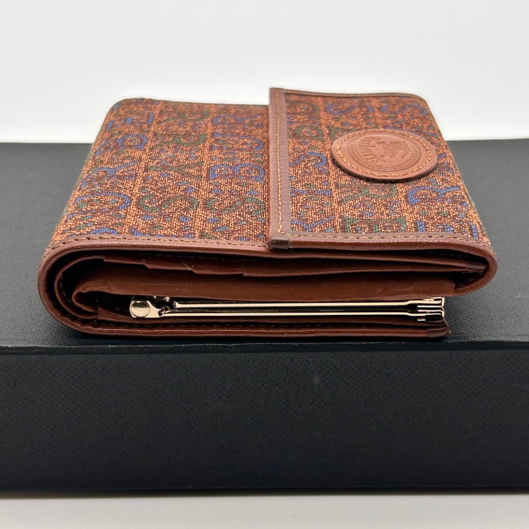 ✨レア美品✨ BURBERRY 三つ折り財布 がま口 ヴィンテージ 希少性大