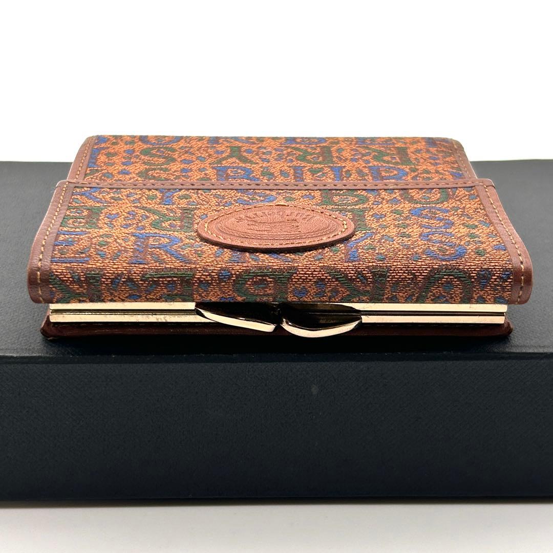 ✨レア美品✨ BURBERRY 三つ折り財布 がま口 ヴィンテージ 希少性大