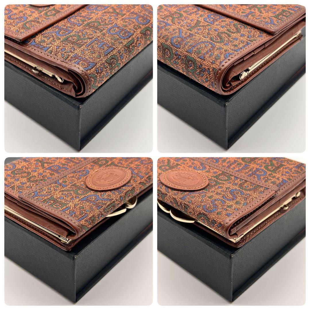 ✨レア美品✨ BURBERRY 三つ折り財布 がま口 ヴィンテージ 希少性大