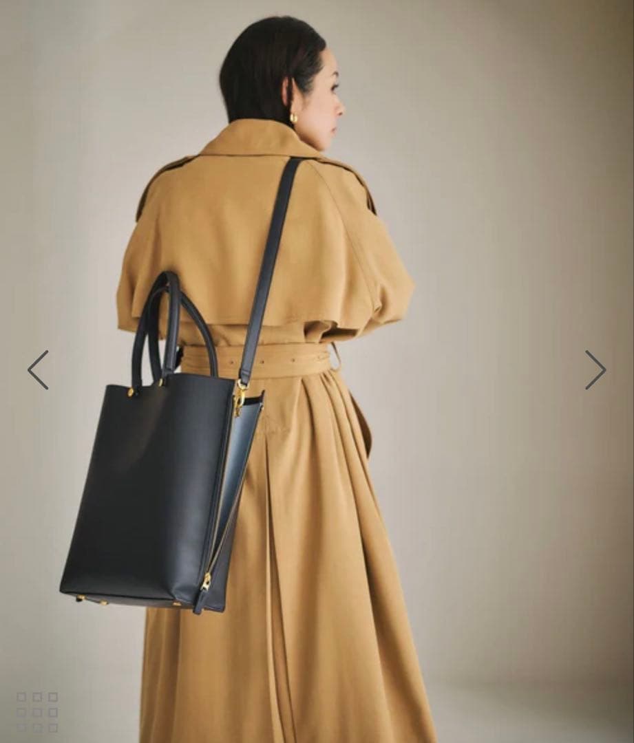 【E'POR】Y BAG Large【A4対応】　ブラック