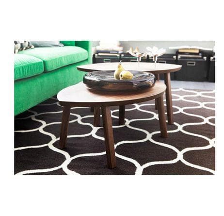 マイコーヒー IKEA ストックホルム ネストテーブル 2点セット