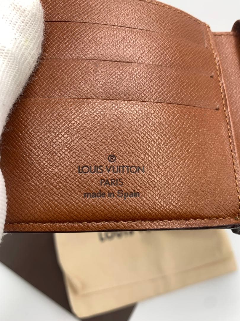 ルイヴィトン 二つ折り財布 モノグラム ポルトフォイユマルコ CA0998