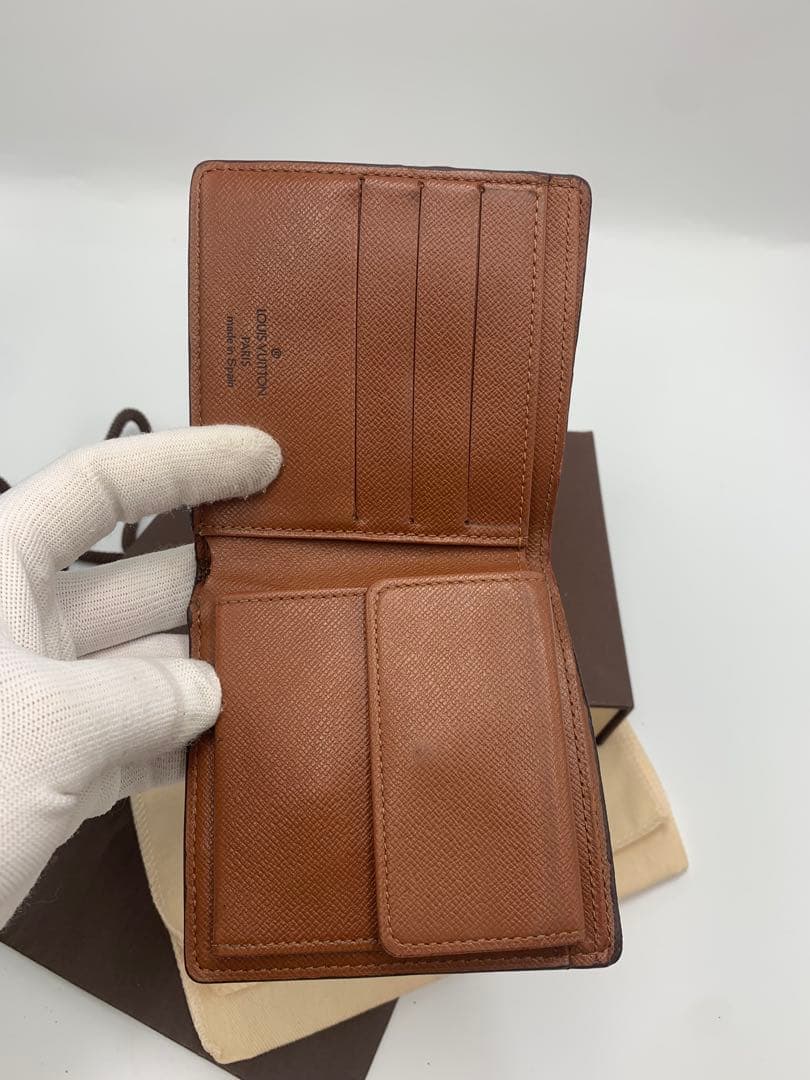 ルイヴィトン 二つ折り財布 モノグラム ポルトフォイユマルコ CA0998