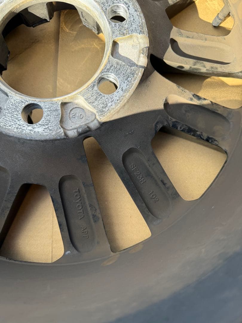 プラド150 後期 18インチ アルミホイール 純正　1本