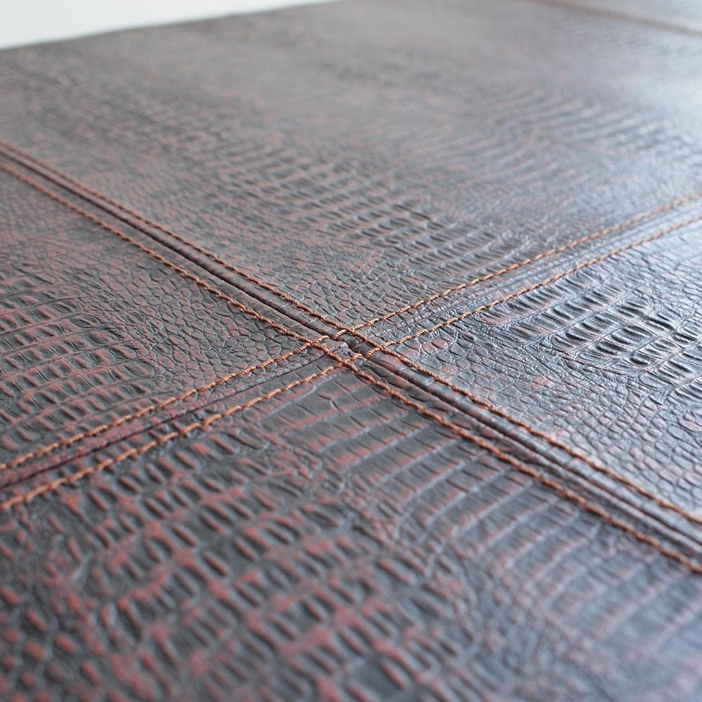 クロコダイル型押し 収納付きテーブル トランク 大型 検索/HALO KARE