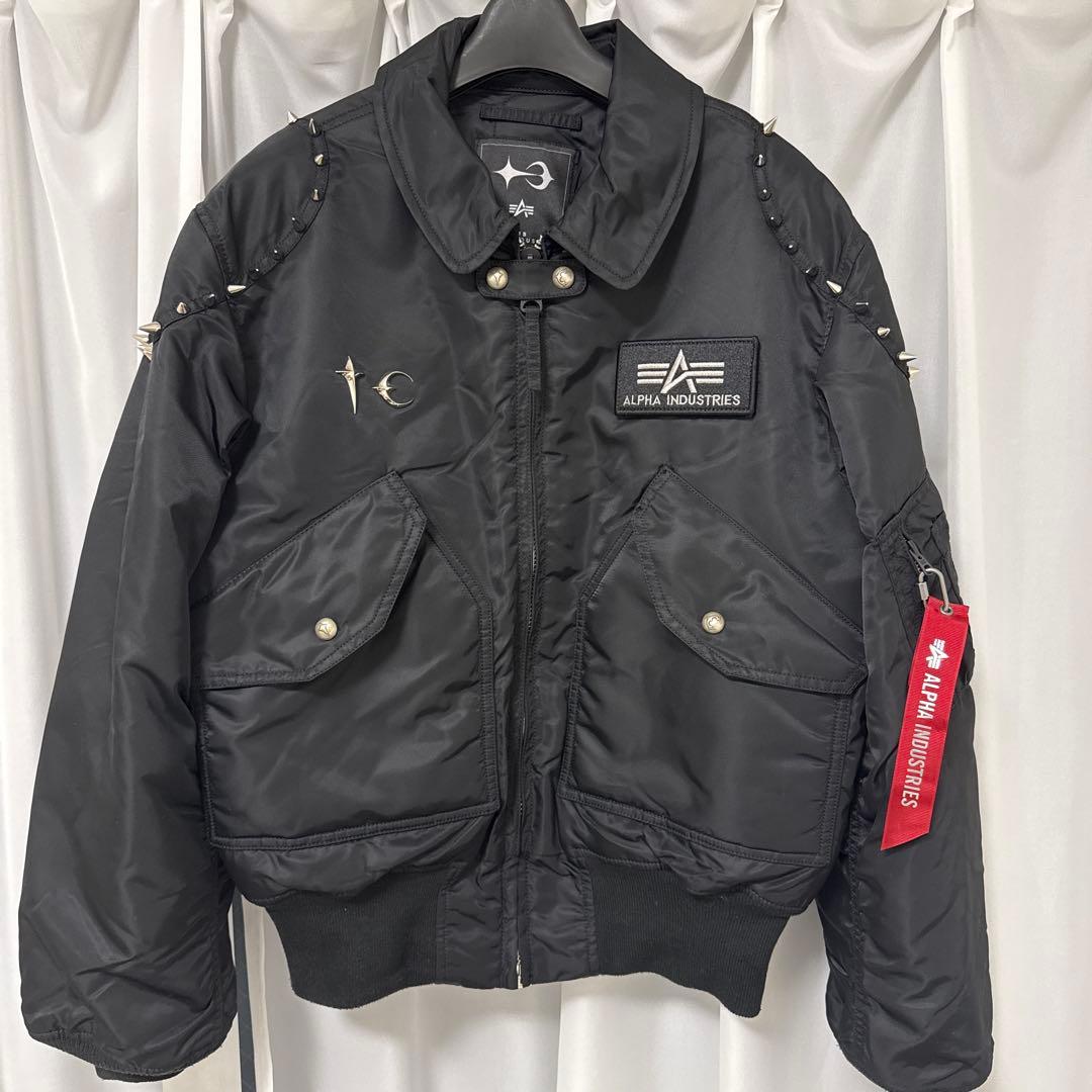 thug club × alpha AI CWU45/P Sサイズ