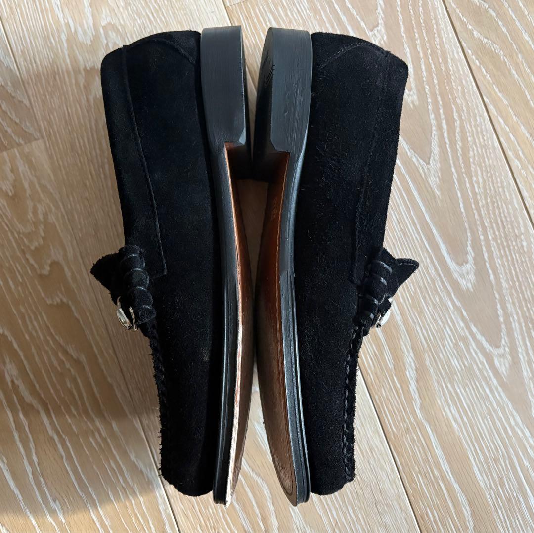 【SHIPS別注】BASS: スエード ビット ローファー