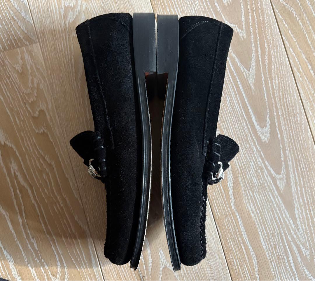 【SHIPS別注】BASS: スエード ビット ローファー