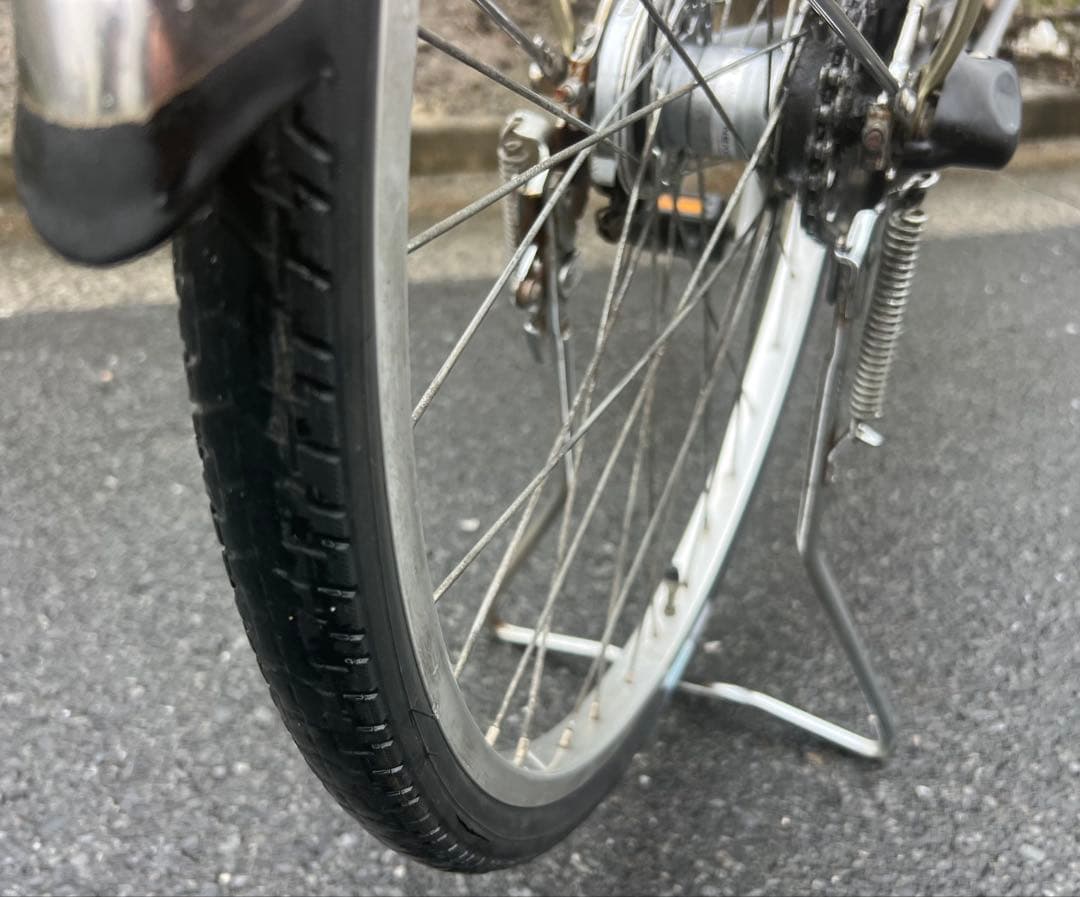 Panasonic新基準電動アシスト自転車程度良好関東圏配送可能26インチ