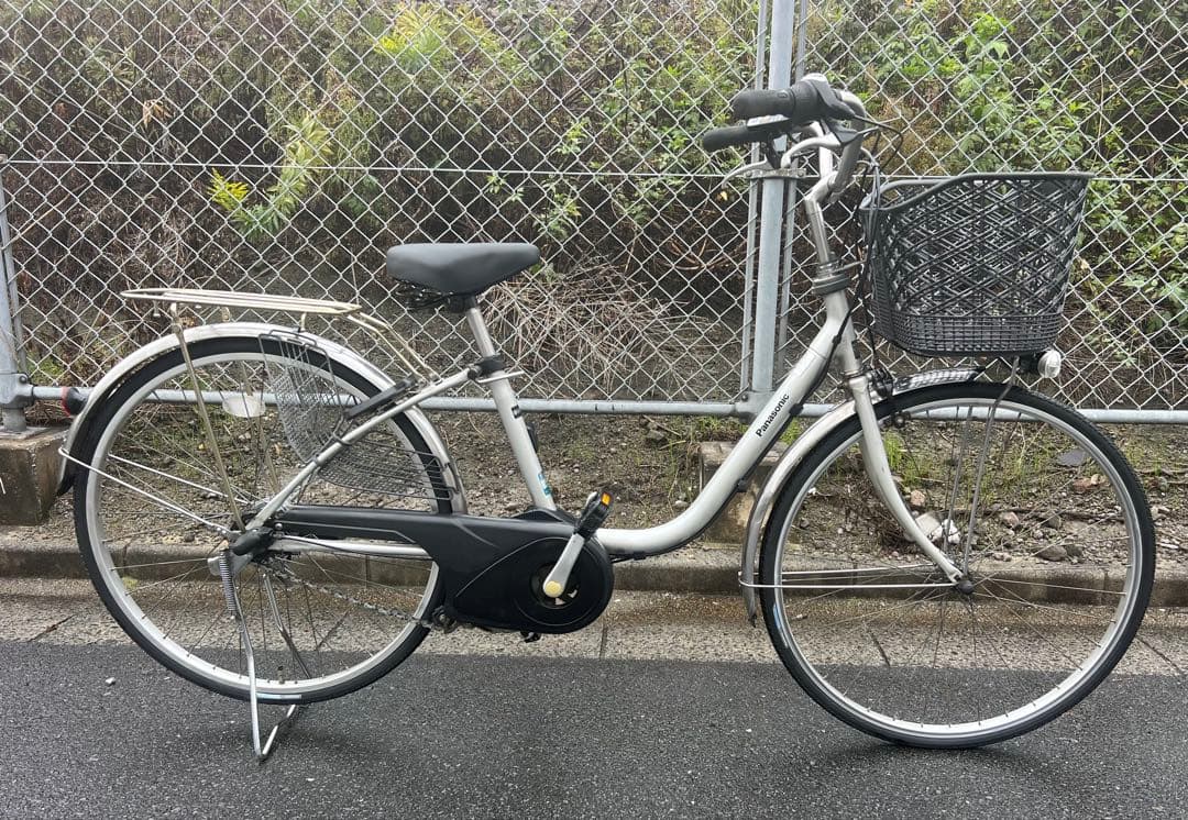 Panasonic新基準電動アシスト自転車程度良好関東圏配送可能26インチ