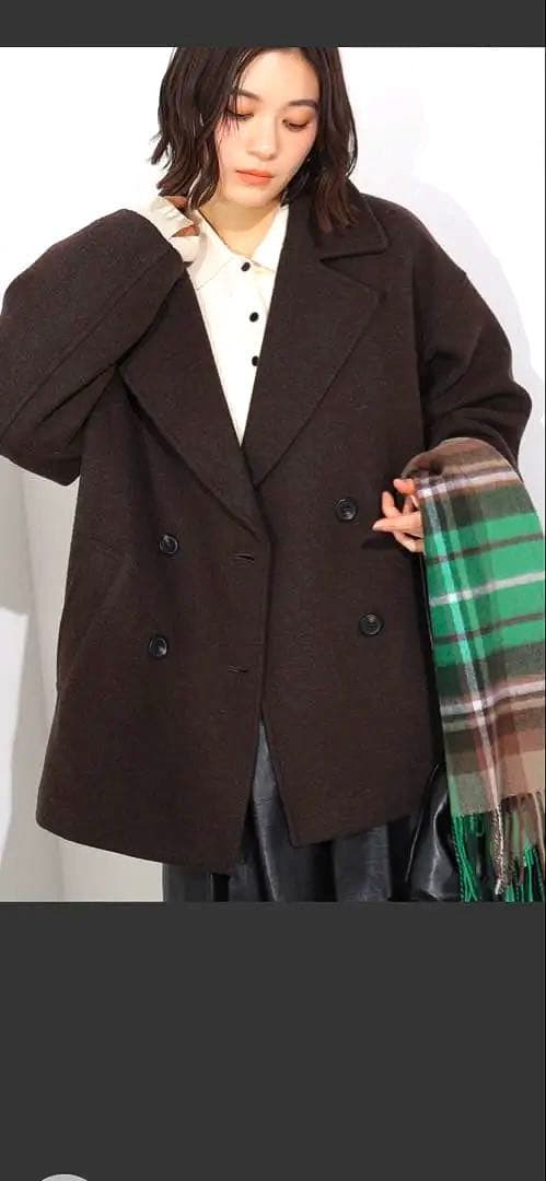 N. NaturalBeautyBasicミドルPコート Sサイズ ブラウン