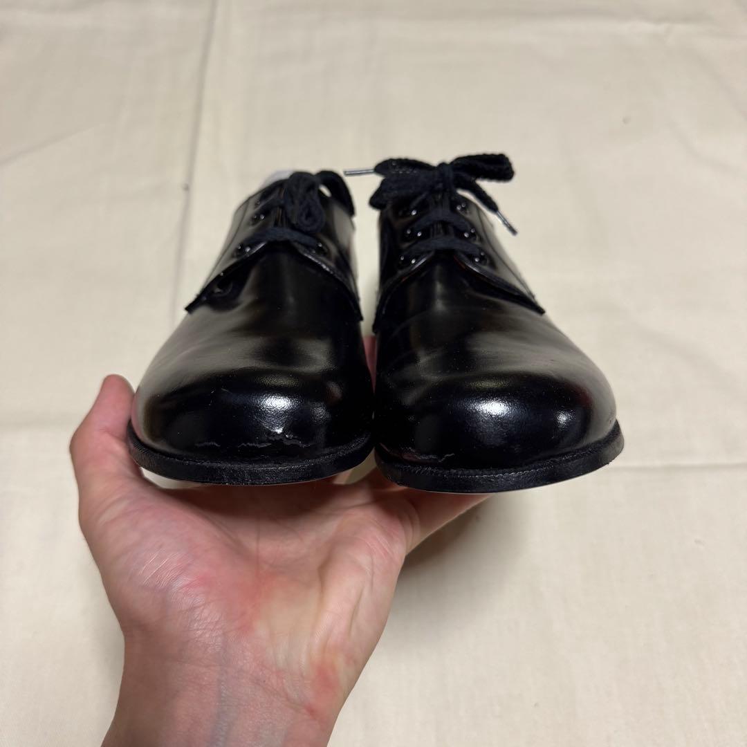 イタリア軍　レザー　パレードシューズ　HOLDEN 42 デッドストック　本革