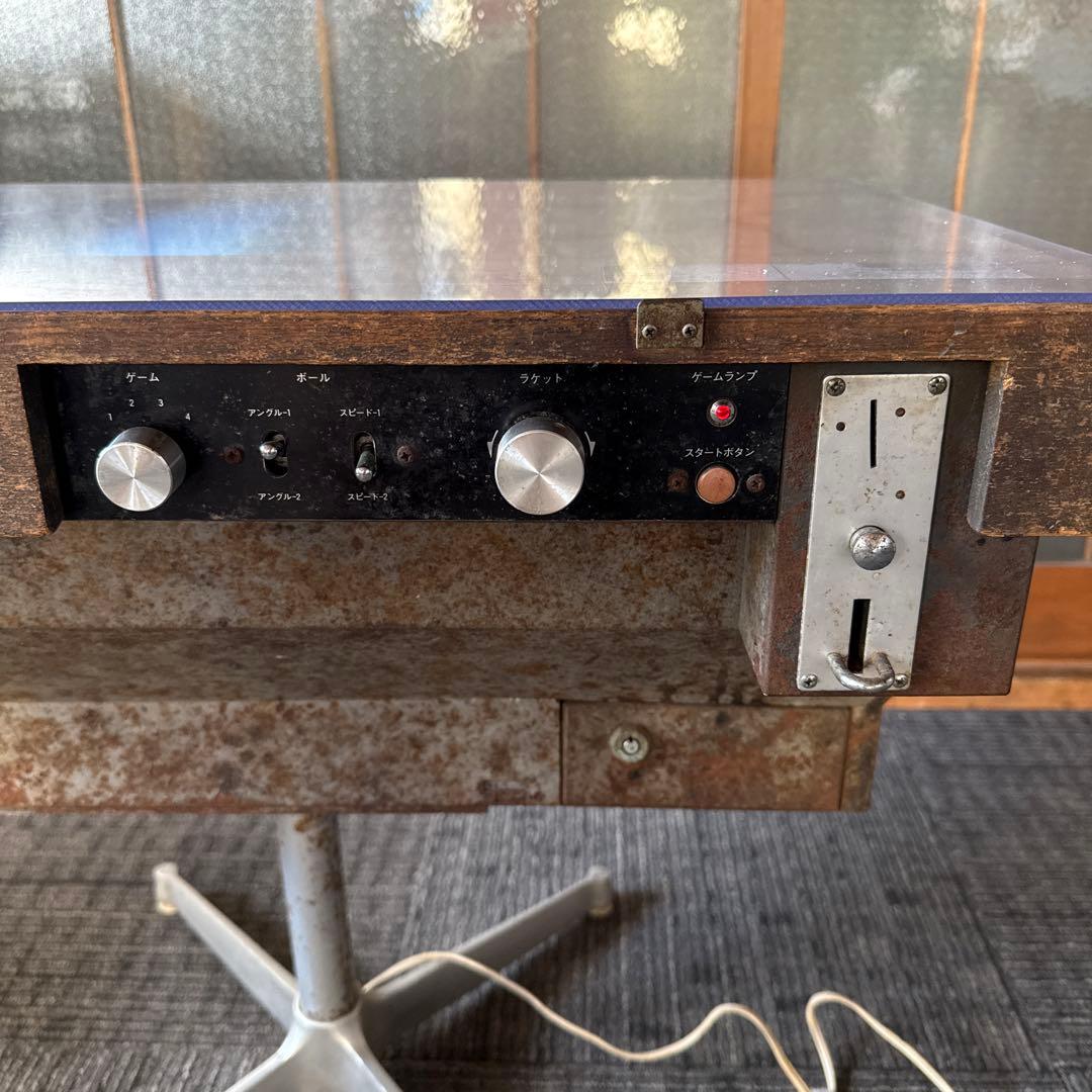 テーブルテニスゲーム　超希少　　　　　(テーブル筐体) 昭和レトロ