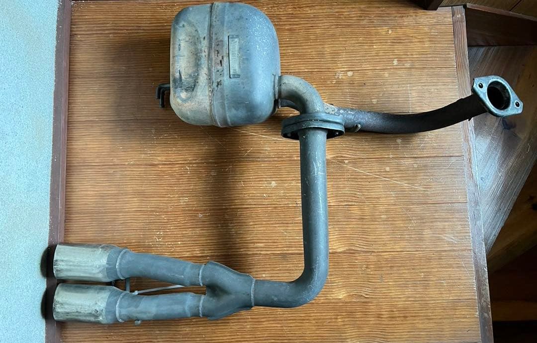 本日限定セール アクア センター出しマフラー モデリスタ改 本体