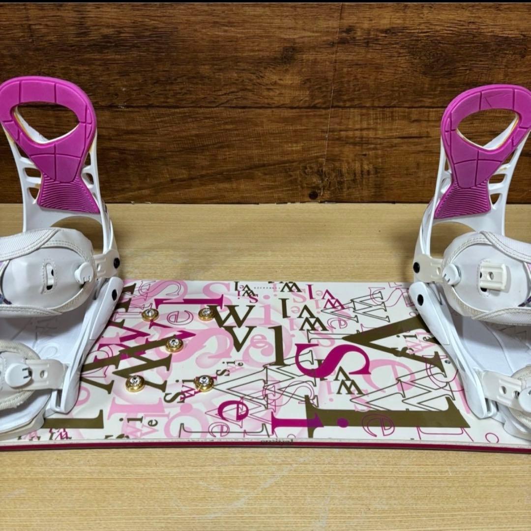 初心者オススメ　SWIVEL スウィベル　K2 レディース スノーボード 3点