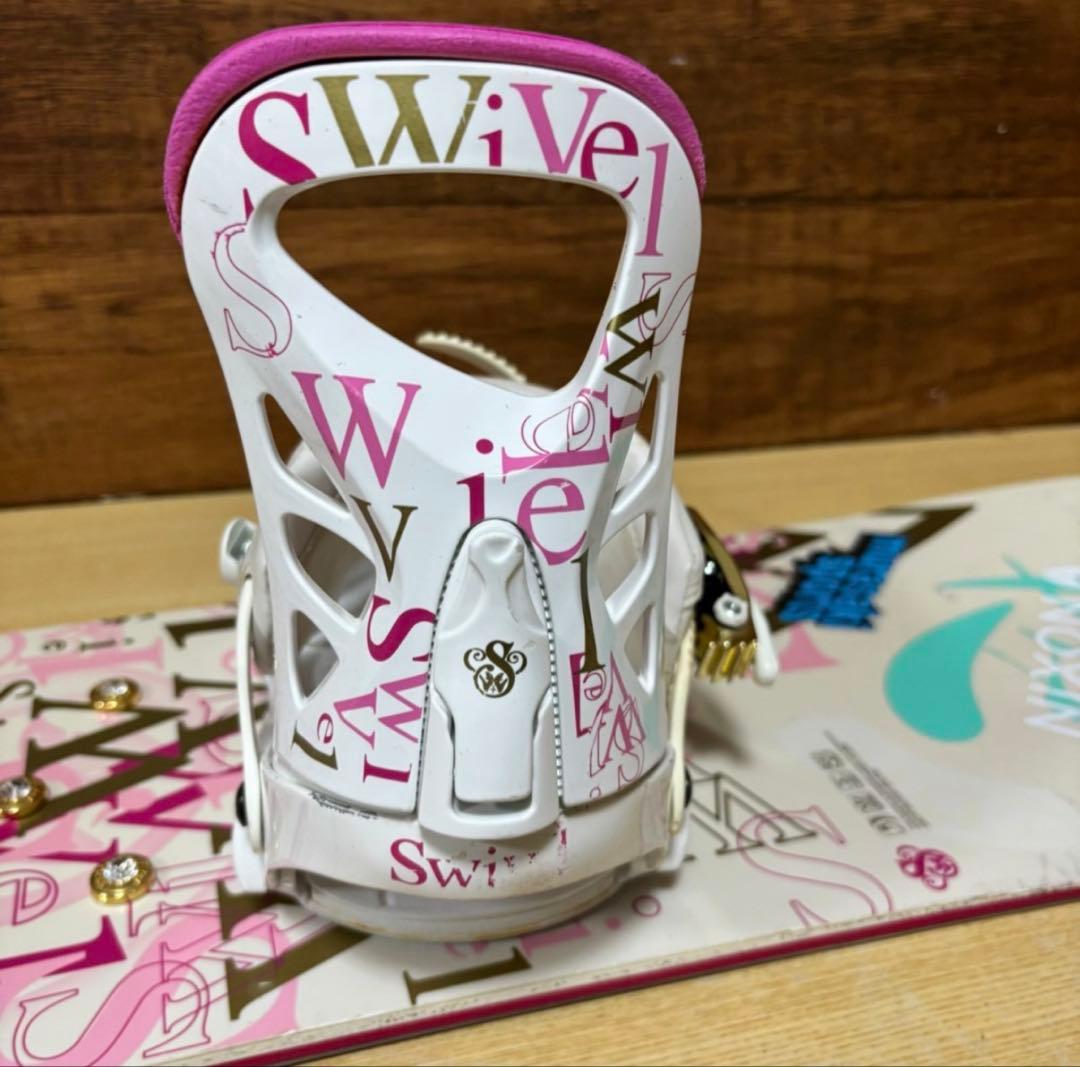 初心者オススメ　SWIVEL スウィベル　K2 レディース スノーボード 3点