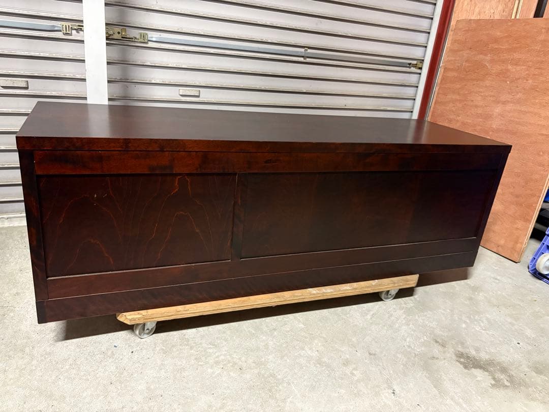 ☆ バレエダンサー　北海道民芸 ローチェスト 幅129.5cm　整理 収納