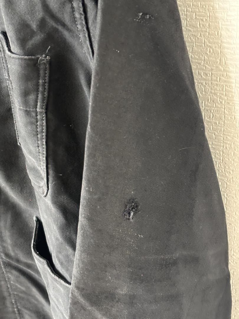 アドルフラフォン ブラックモールスキン ジャケット adolphe lafont