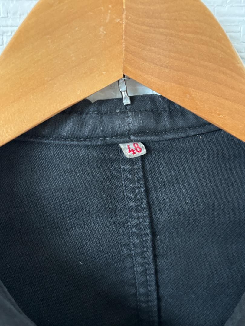 アドルフラフォン ブラックモールスキン ジャケット adolphe lafont