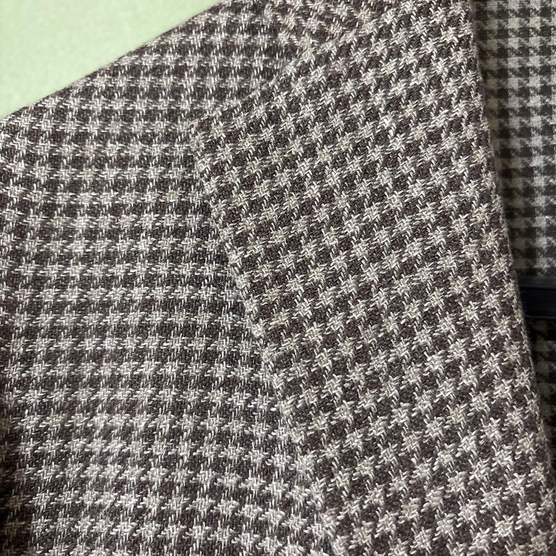 De Petrillo　テーラード　千鳥格子柄　48　NUVOLA