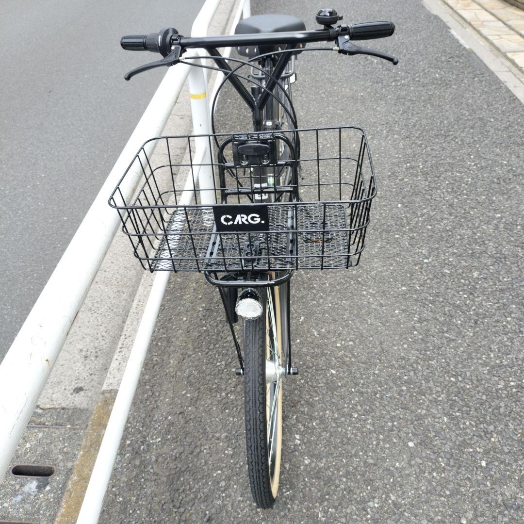 自転車　カーグバケットBAA-L 24インチ 6段変速 オートライト