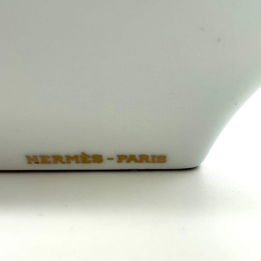 Hermes エルメス 置き灰皿 小物入れ 狩猟犬