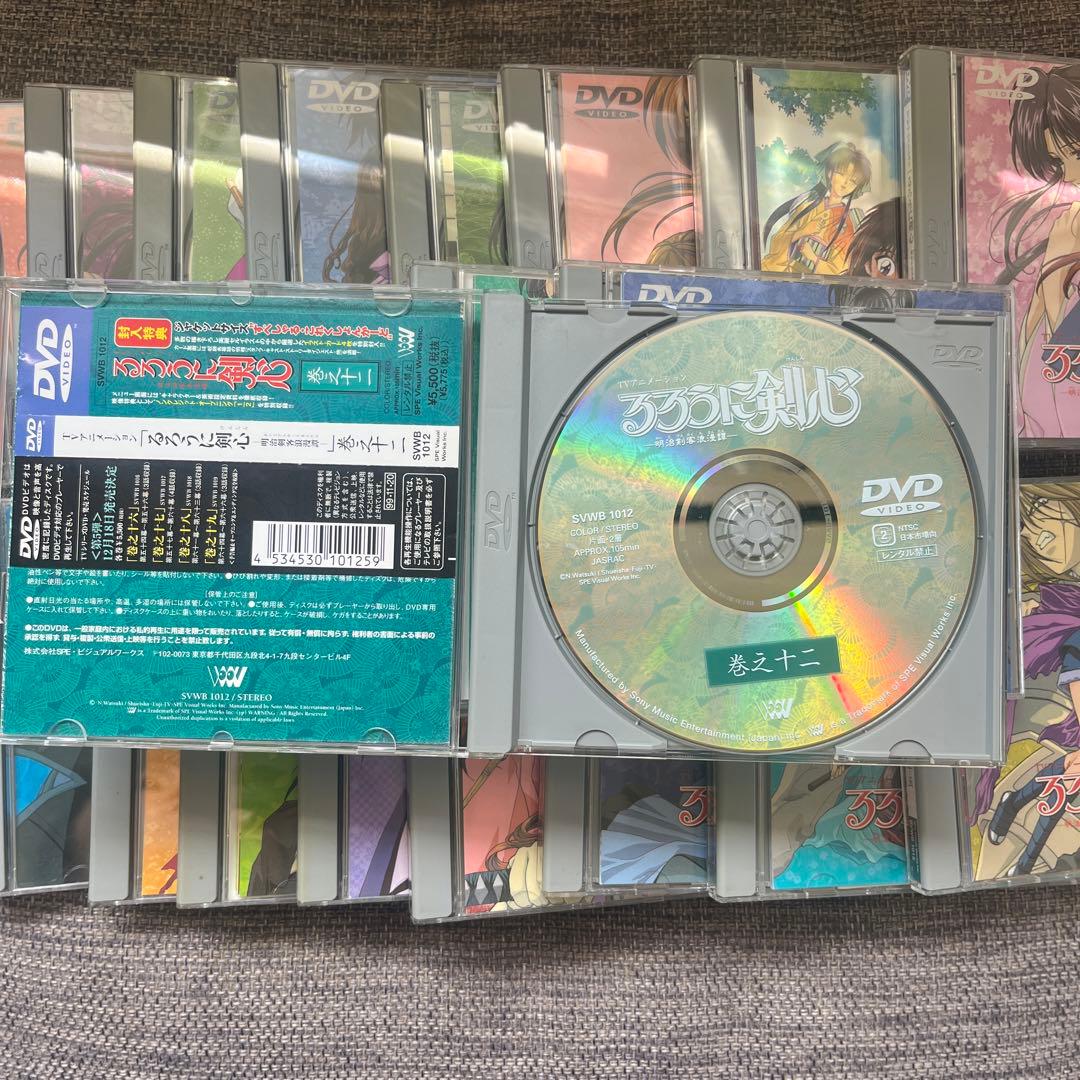 るろうに剣心DVD2~22値下売切り