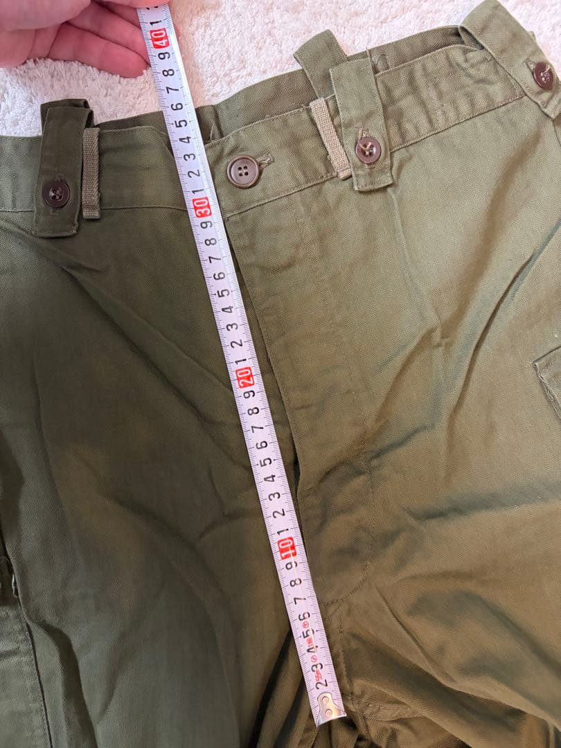 ベルギー軍　カーゴパンツ　1960年代前半〜1970年代初期
