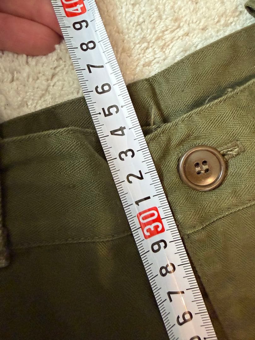 ベルギー軍　カーゴパンツ　1960年代前半〜1970年代初期