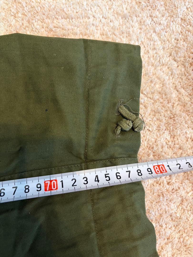 ベルギー軍　カーゴパンツ　1960年代前半〜1970年代初期