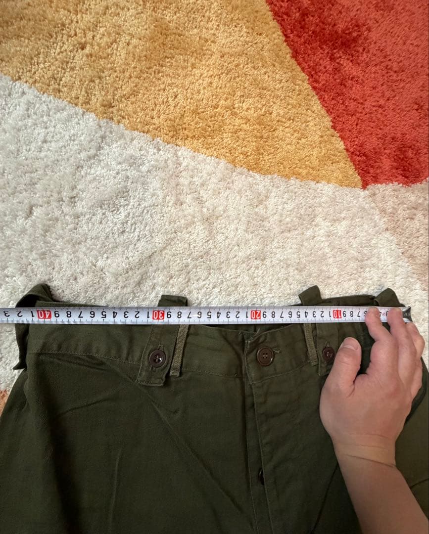 ベルギー軍　カーゴパンツ　1960年代前半〜1970年代初期