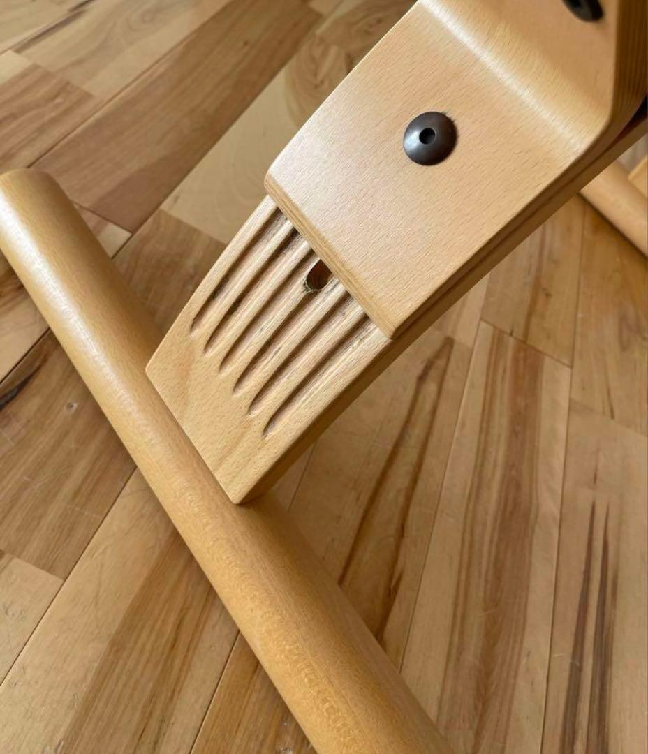 【美品】木製 リボ社 バランスチェア イージー